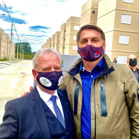 PASTOR GIDEÃO MUNIZ SE ENCONTRA COM O PRESIDENTE JAIR MESSIAS BOLSONARO