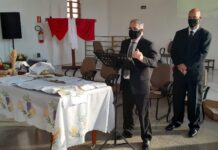 EM ALVORADA, GRUPO DE RISCO É LIBERADO PARA PARTICIPAR DA SANTA CEIA NO TEMPLO