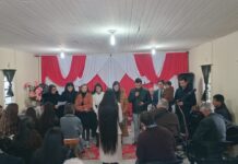 Celebração do 3º Aniversário do Grupo de Jovens Adonai na IBC Congregação Coxilha das Flores