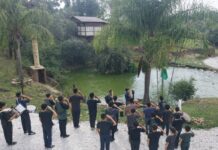 Pelotão Guerreiros de Cristo da IBC Bagé realiza instrução especial