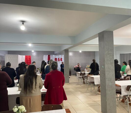 Chá Especial de Dia das Mães é realizado na Congregação IBC do Bairro Pavão em Panambi.
