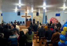 32º aniversário da Congregação do Bairro Arco-Íris é comemorado em Panambi.