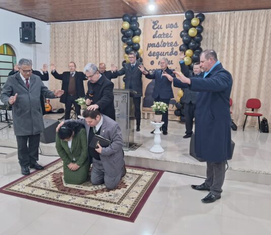 Igreja Batista Conservadora de Camaquã empossa Pr. Ezequiel como novo Pastor Presidente