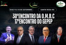 30º Encontro da OMBC e 17º Encontro do GEPEP têm programação definida