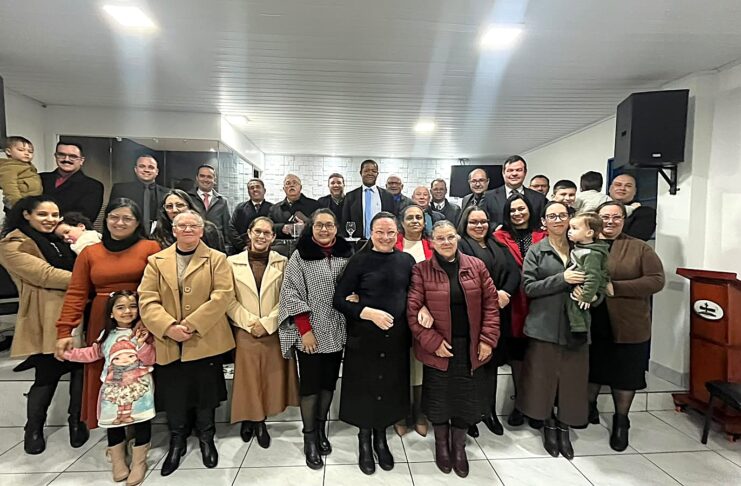 Encontro Regional de Obreiros e Esposas da Região 4 é realizado na IBC São Sepé