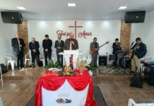 Culto de Santa Ceia é celebrado na IBC Balneário Gaivota/SC