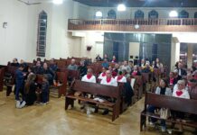 Departamento Feminino Filhas do Rei realiza Culto da Primavera na IBC de Pedro Osório